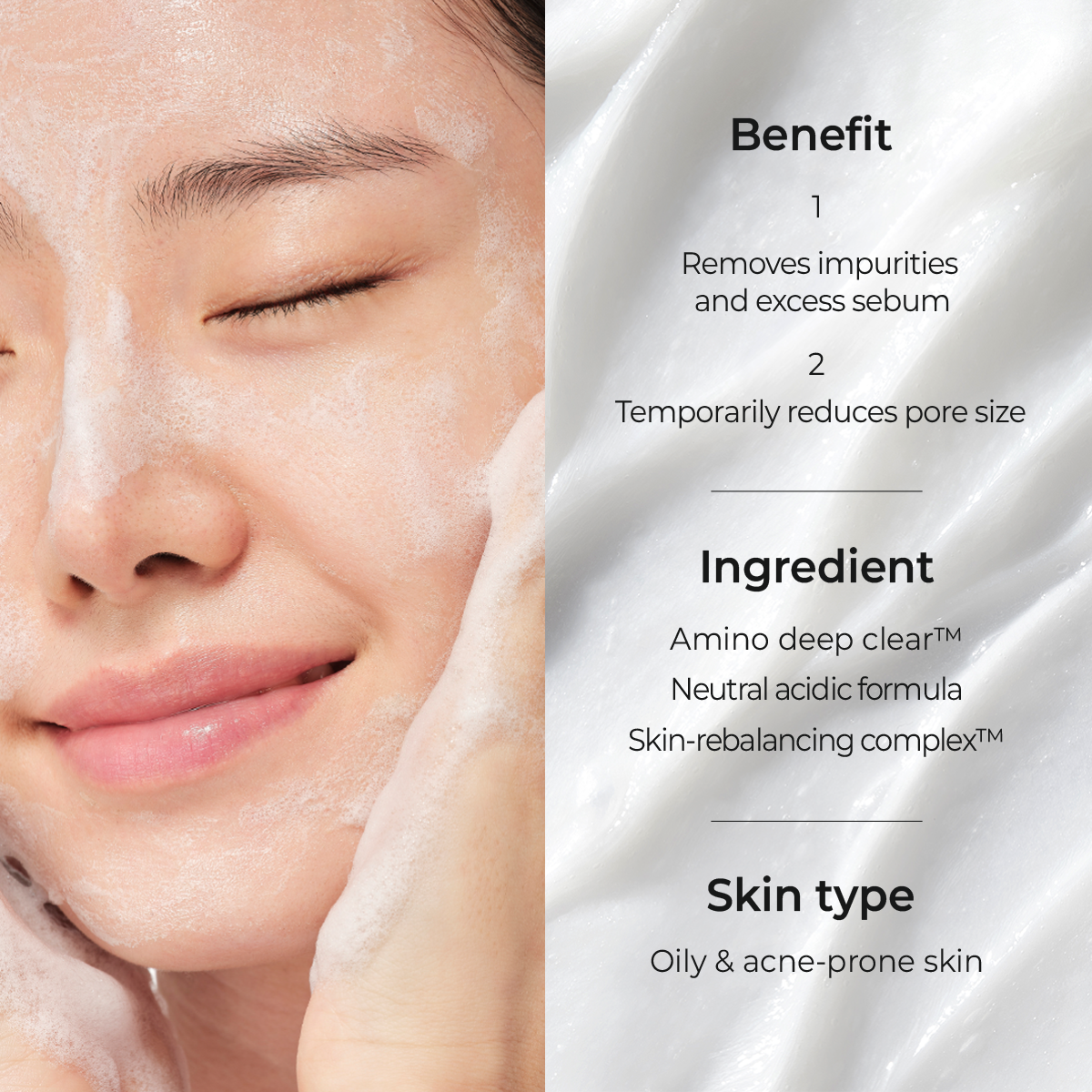 THERACNE365 CLEAR DEEP CLEANSING FOAM