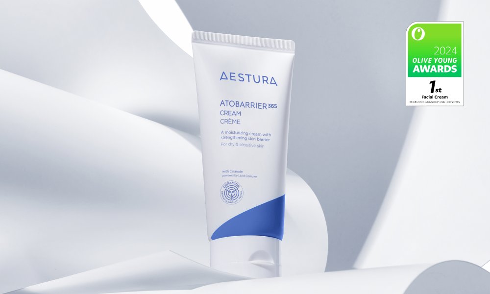 AESTURA’s Atobarrier365 Cream Ranks No.1 in Olive Young Awards